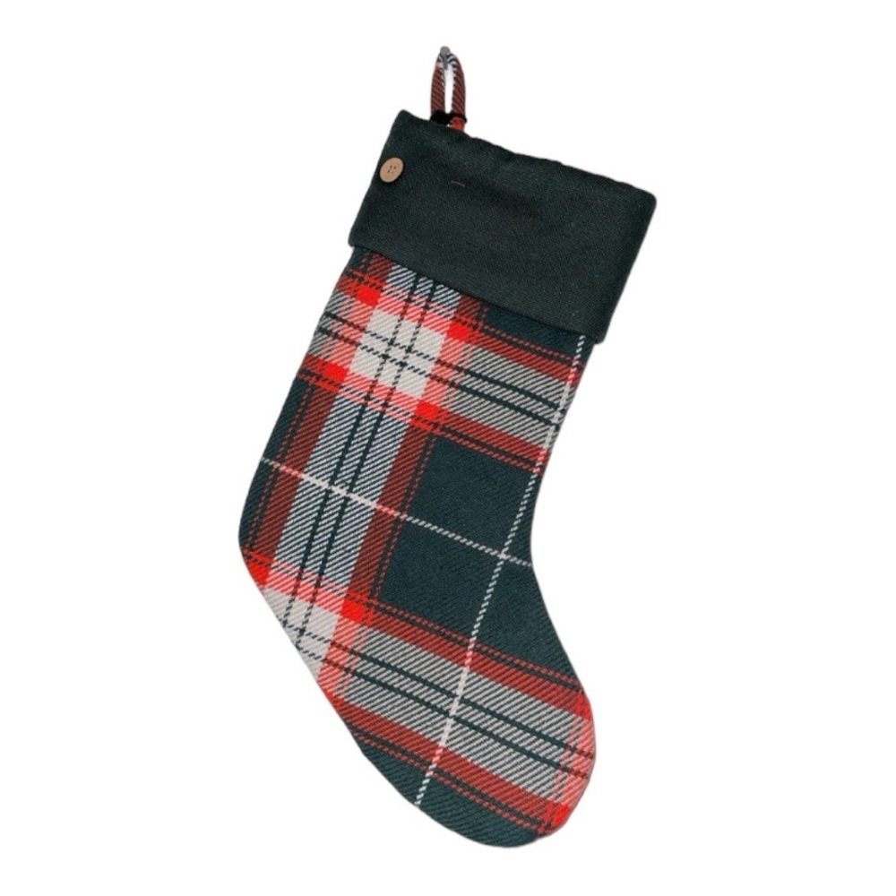 Hearth & Hand Holiday Plaid Stocking